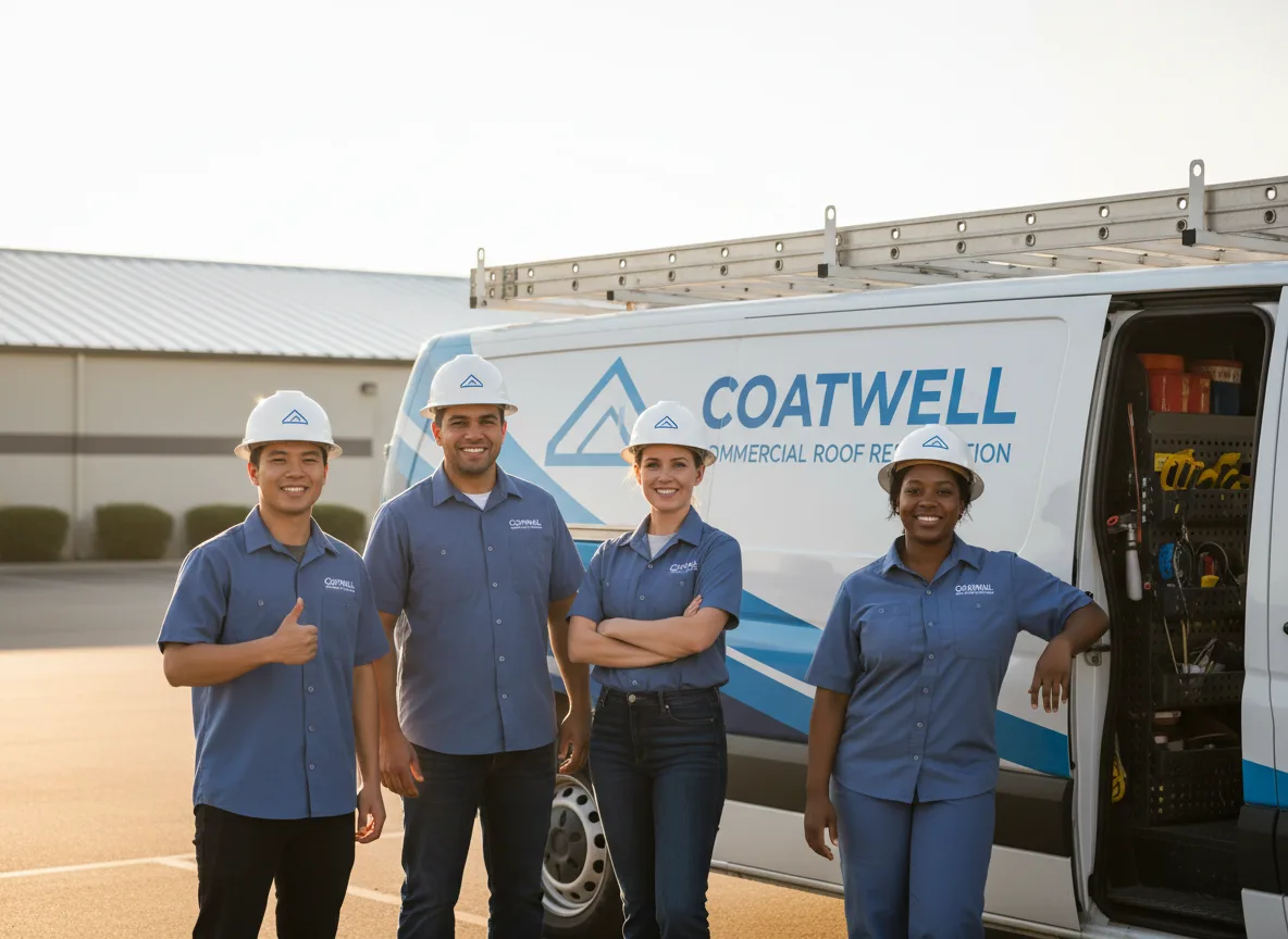 Commercial roof coating company in Bretz, WV